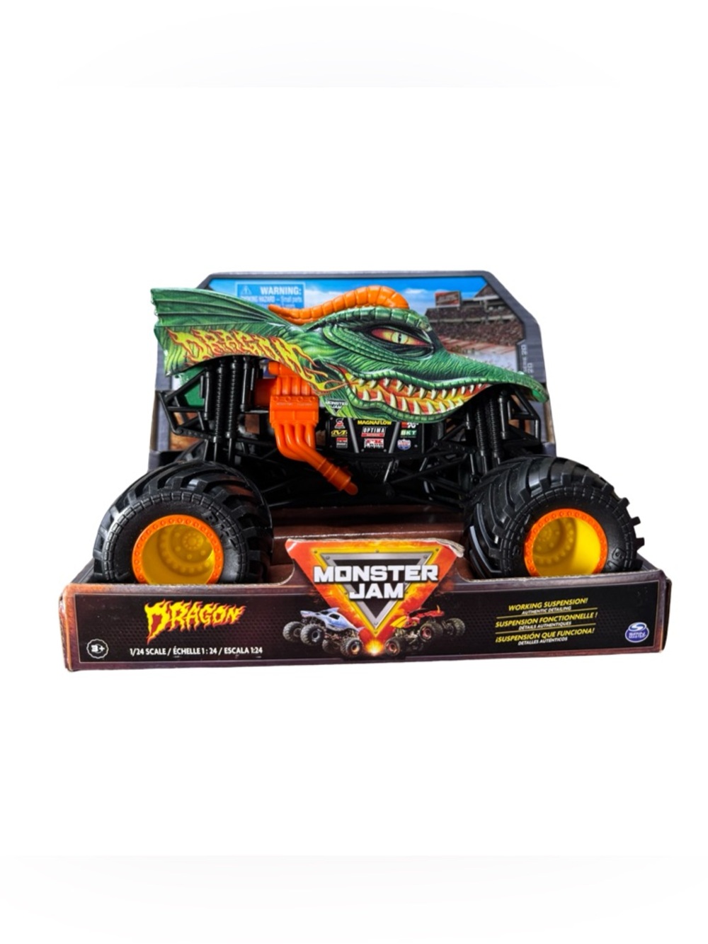 Monster Jam Dragon 1:24 Scale Diecast Monster‎ Truck Series 20 Spin Master
